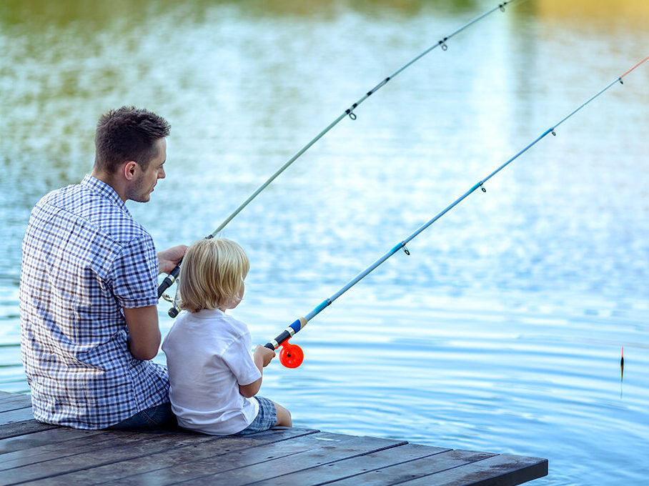 The Broads is a great place to learn how to fish