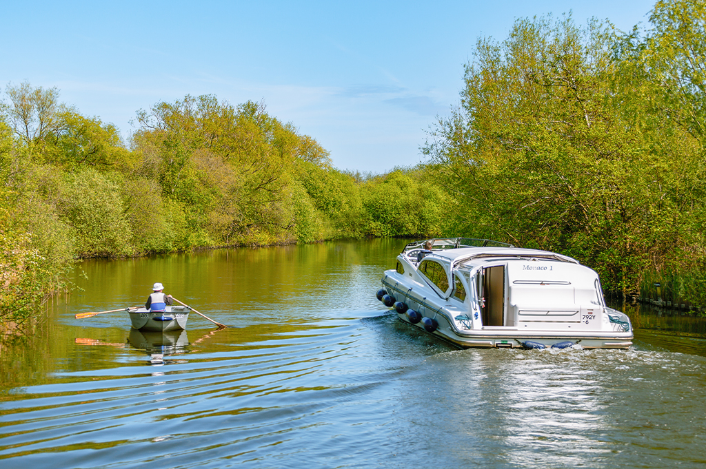 8. The Broads National Park has the country’s third largest inland navigation authority.