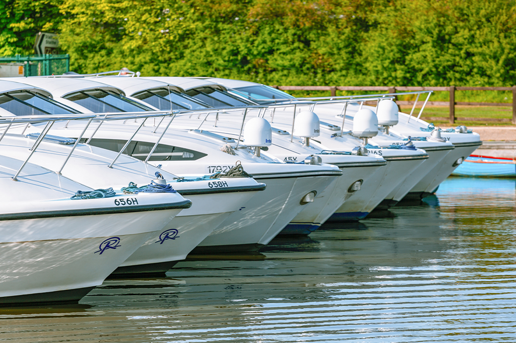 10. Richardson’s Boating Holidays has a fleet of over 290 cruisers, making us the largest hire operator in the Broads National Park!