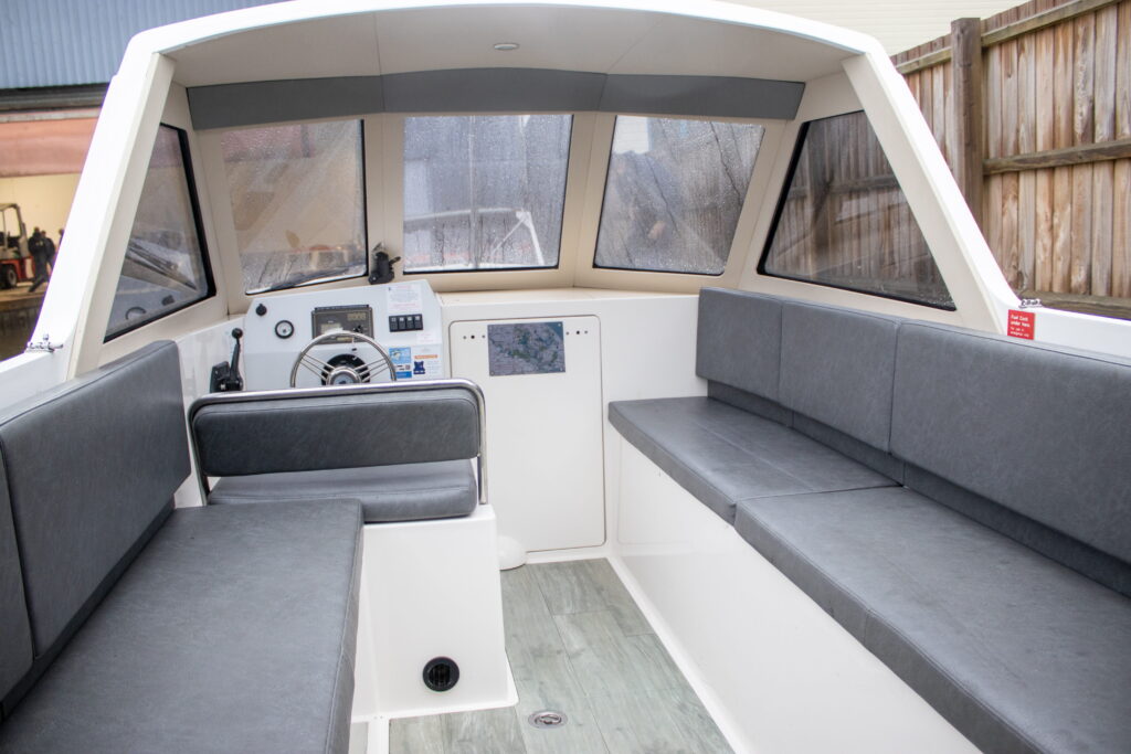 6 seater day cruiser view of seating